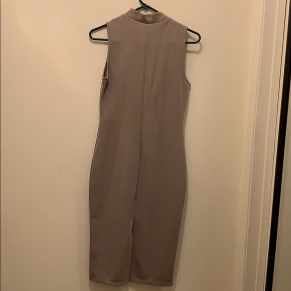 NWOT Taupe dress - Picture 4 of 6
